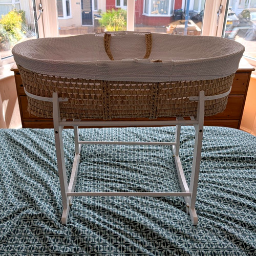 Wicker oval moses - wicker,