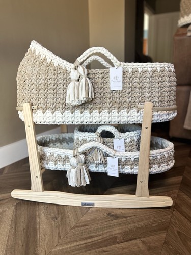 Crochet moses basket set - moses,