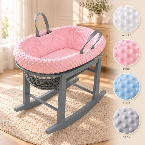 Wicker moses basket - moses,
