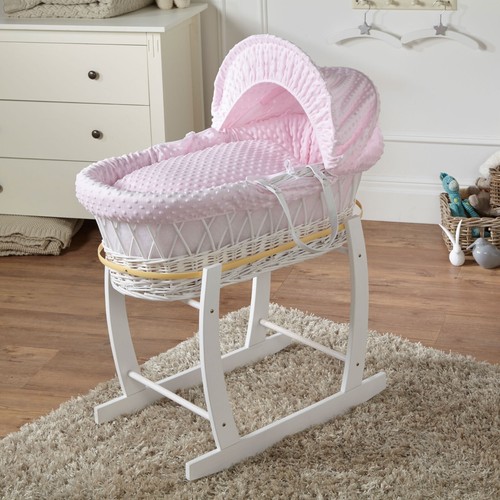 Baby moses basket with - moses, stand