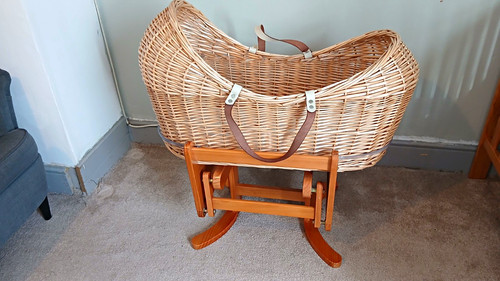 Wicker oval moses - moses, basket