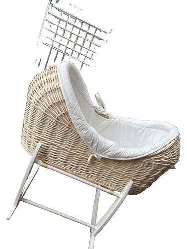 Wicker oval moses - moses, with