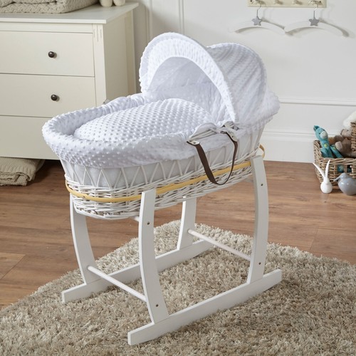 Baby moses basket with - moses, stand