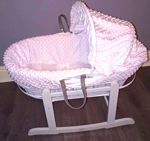 White woven oval - oval, basket