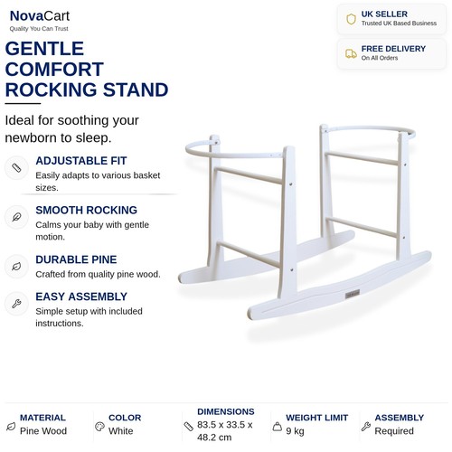 Rocking stand for moses basket - stand,