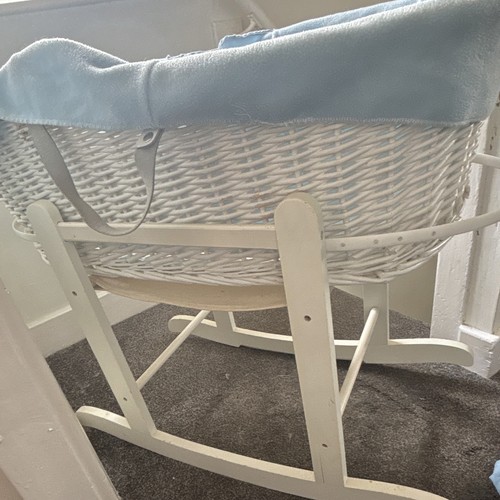 Wicker moses basket - moses, with