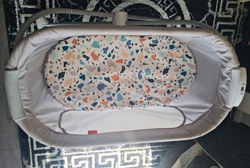 Next crib with - crib,