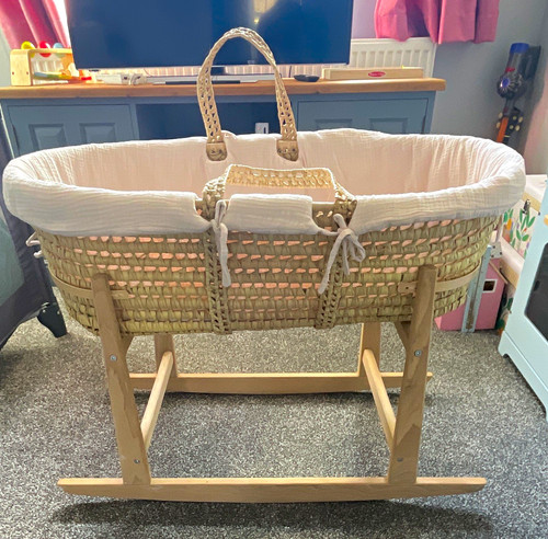 Wicker oval moses - moses, basket