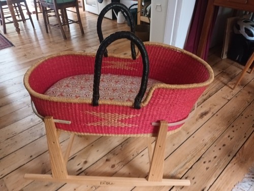 Moses basket and rocking stand - basket,