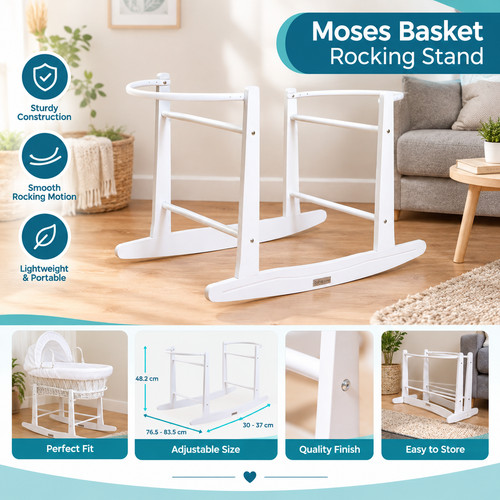 Universal moses basket rocking - basket,