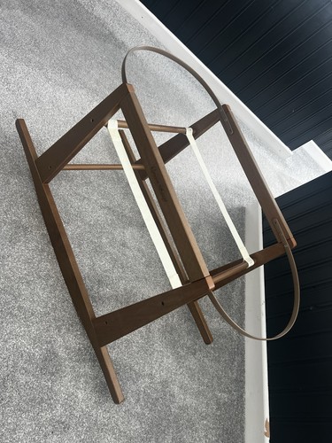 Moses basket stand wooden - moses,