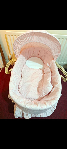 Pink oval rocking moses - pink,