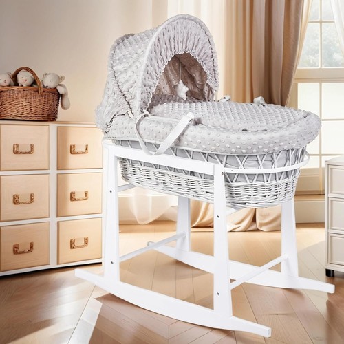 Luxury moses basket - luxury, padded